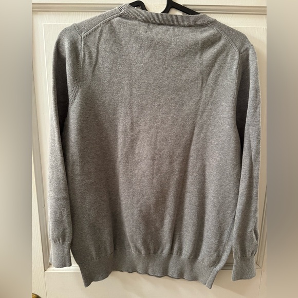 Vineyard Vines kids gray cotton crew neck sweater L (16-18) - Picture 5 of 6